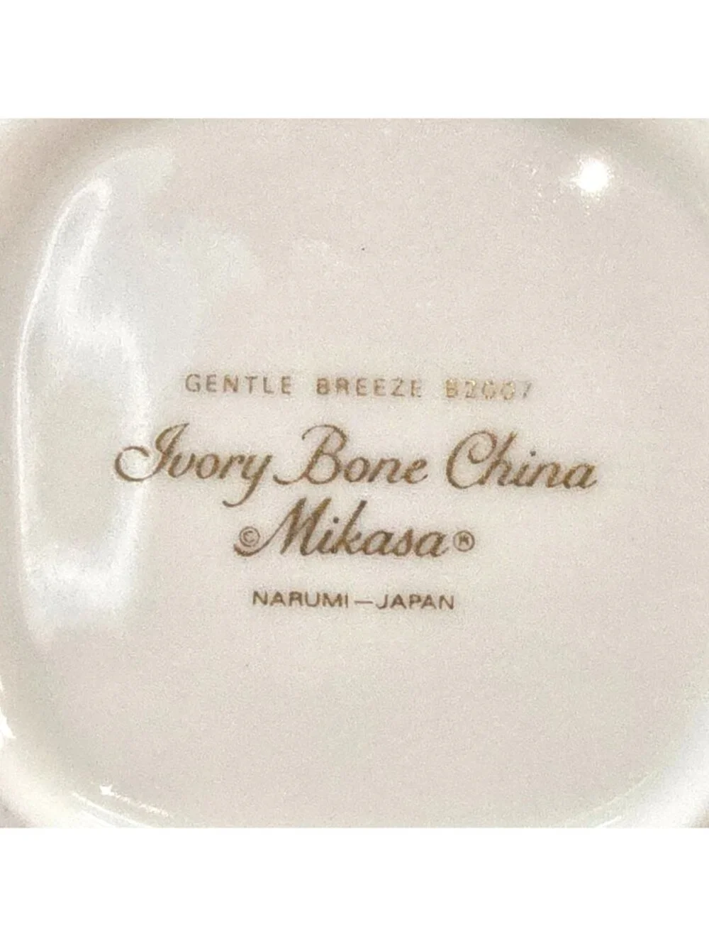 Mikasa Gentle Breeze Square Bowl Floral Design Japan Candy Dish 5